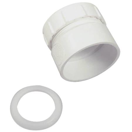 Templeton Trap Adapter with Nut & Washer - Slip Joint - PVC TE3116611